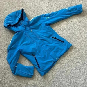 Descente Ski Snow Snowboarding Jacket Coat Blue Wm Size 10 D9-9616 Titan Thermo